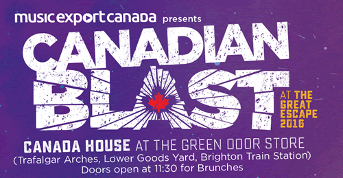 Canadian Blast at Great Escape 2016-advert